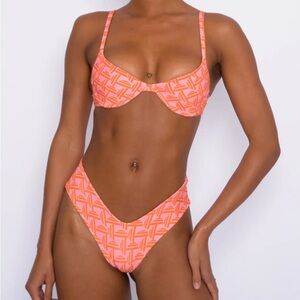 Skatie Mandy Bottom in Tropicana Size Small